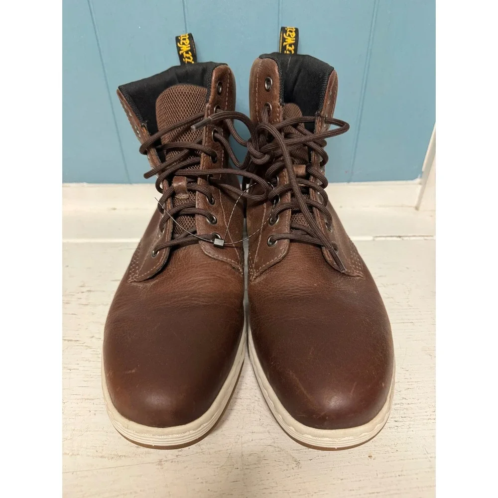 Dr. Martens‎ Rigal Brown Leather 8-Eye Boots Mens 11 21859201